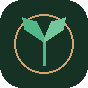 The 4 Foot Farm Blueprint Logo